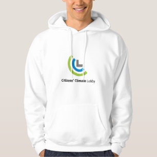 CCL Logo White Hooded Sweatshirt