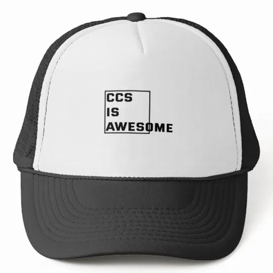 CCS is Awesome Funny Programmer Life Coding Gift Trucker Hat CCS is Awesome Funny Programmer Life Coding Gift Trucker Hat