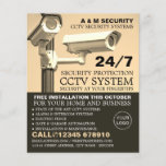 CCTV Mounted Cameras, CCTV Security Advertising Flyer<br><div class="desc">CCTV Mounted Cameras,  CCTV Security Advertising Flyers By The Business Card Store.</div>