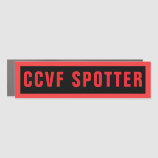 CCVF REAR STORM SPOTTER CAR MAGNET