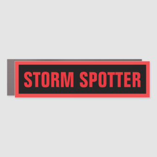 CCVF STORM SPOTTER FRONT DOOR SIDE CAR MAGNET