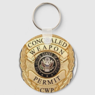 ccw badge design keychain