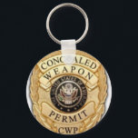 ccw badge keychain<br><div class="desc">ccw badge design</div>