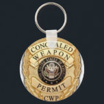 ccw badge keychain<br><div class="desc">ccw badge design</div>