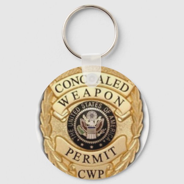 ccw badge keychain (Front)