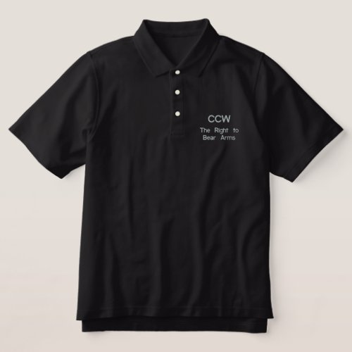 CCW Embriodered Polo