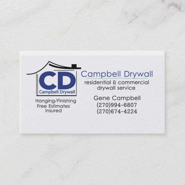 CD Business Card (Front)