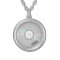 CD compact disc music necklace