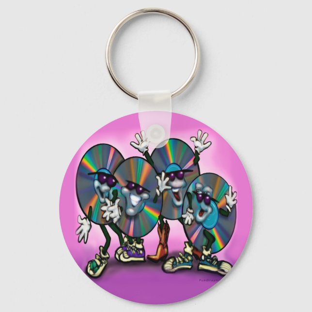 CD Gang Keychain (Front)