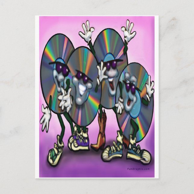 CD Gang Postcard (Front)