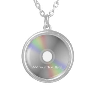CD or DVD Personalized Music Necklace