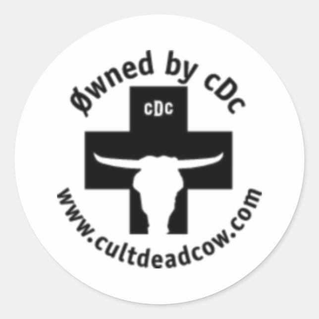 cDc Sticker (Front)