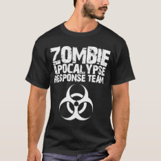 Cdc Zombie Apocalypse Response Team T-shirt at Zazzle