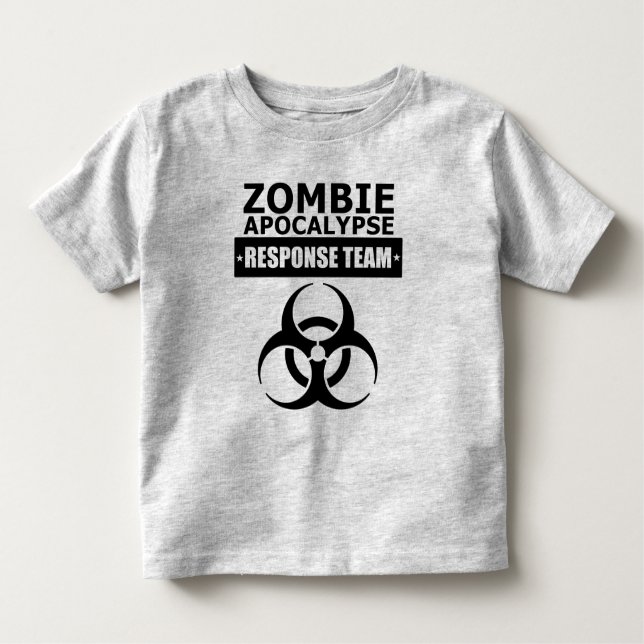CDC Zombie Apocalypse Response Team Toddler Tee (Front)