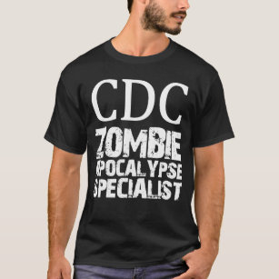cdc zombie t shirt