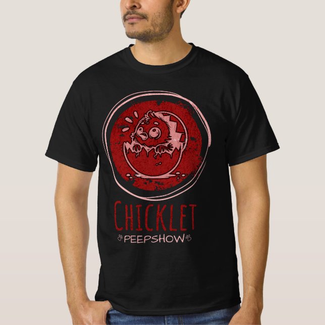 CDchicletpeepshow T-Shirt (Front)