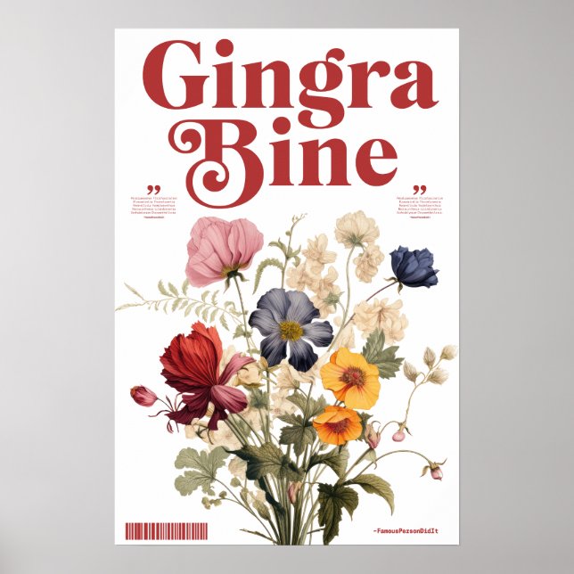 CDgingrabine Poster (Front)