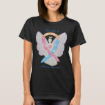 CDH Awareness Cherub Angel Ribbon Art T-Shirts