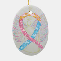 Angel (red hair) Christmas Ball Ornament – CDH Awareness Shop