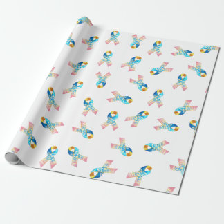 CDH Awareness Ribbon Wrapping Paper
