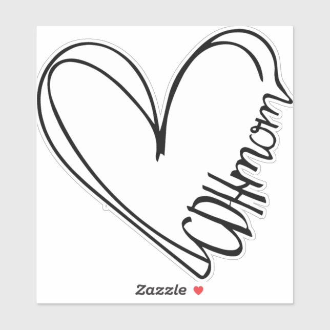 CDH Mom Sticker (Sheet)