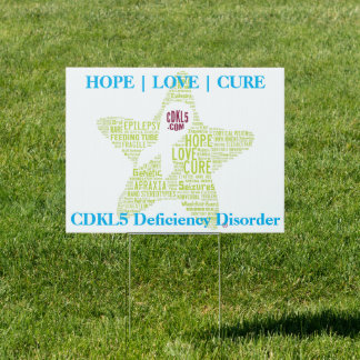 CDKL5 Awareness Starfish Sign
