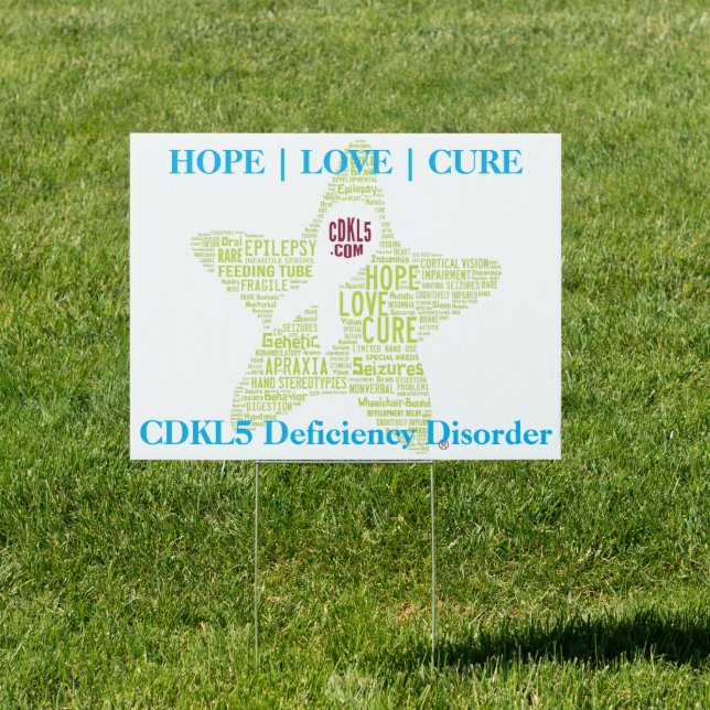 CDKL5 Awareness Starfish Sign (Insitu)