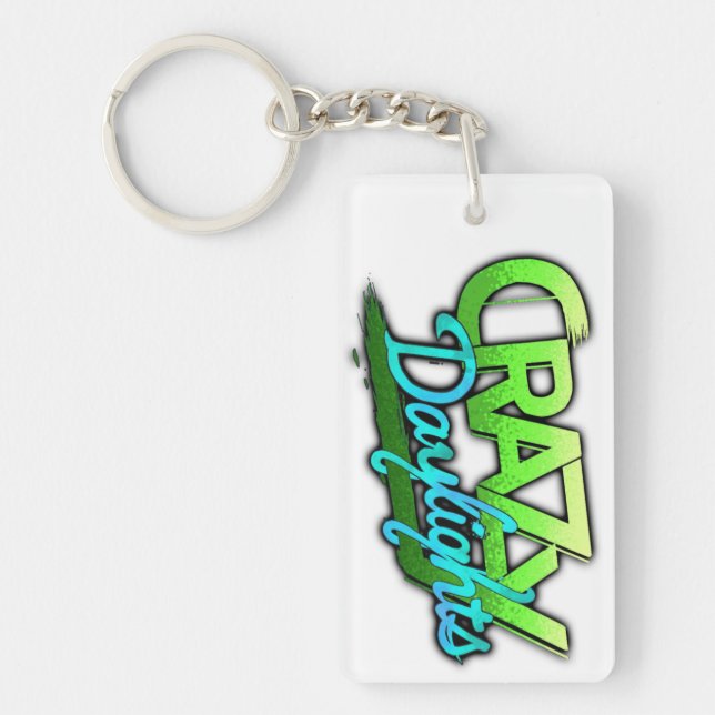 CDL ACRYLIC KEY HOLDER green Keychain (Front)