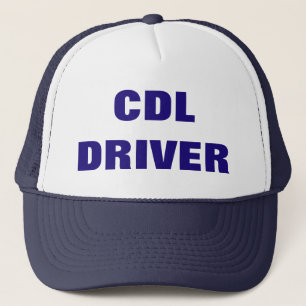 CDL DRIVER trucker's cap