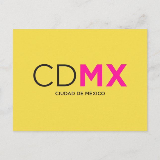 CDMX postcard (Front)