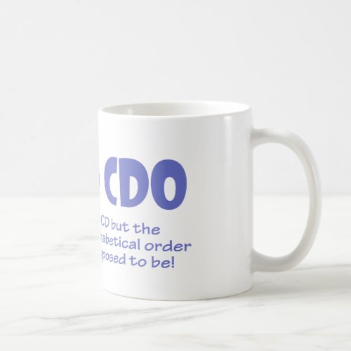 CDO COFFEE MUG