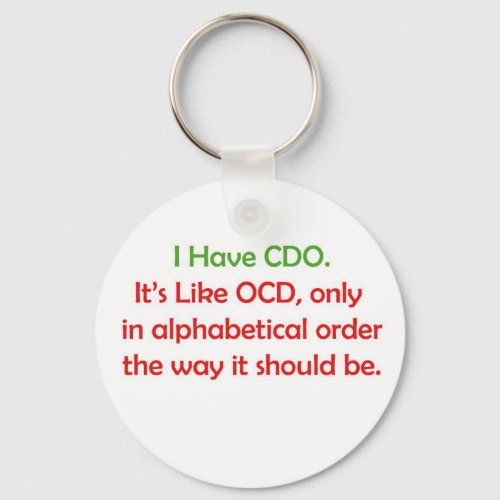 CDO KEYCHAIN