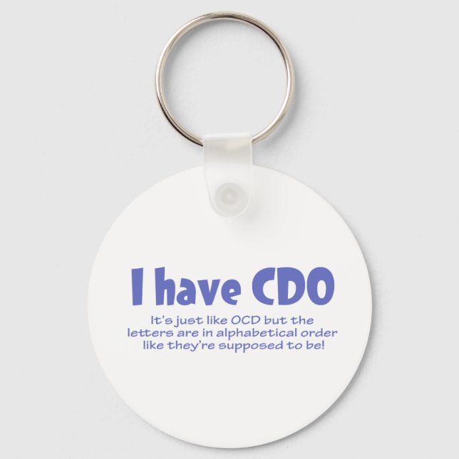 CDO KEYCHAIN (Front)