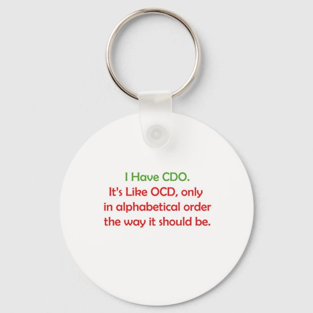 CDO KEYCHAIN (Front)