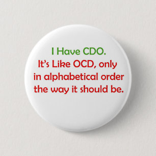 CDO PINBACK BUTTON