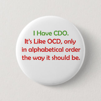 CDO PINBACK BUTTON