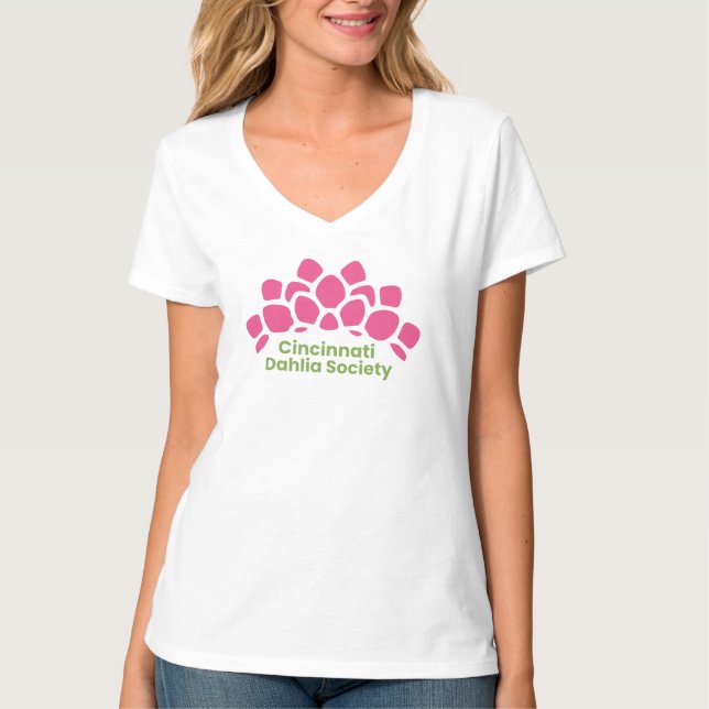 CDS Women's V Neck Tshirt (Front)