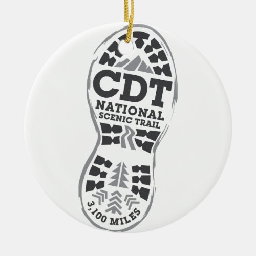 CDT CERAMIC ORNAMENT