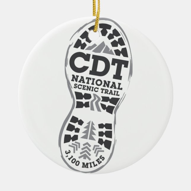 CDT CERAMIC ORNAMENT (Front)