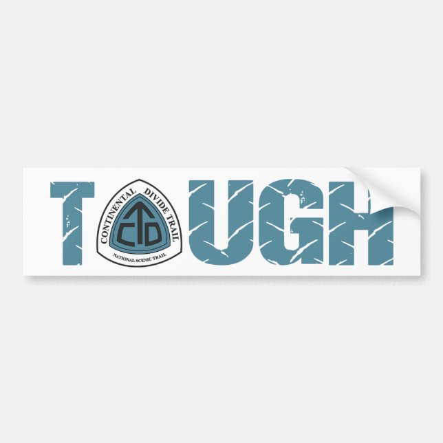CDT Tough Bumper Sticker (Front)