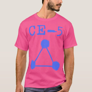 Ce-5  Ce5 Series 7A - Crop Circle - Blue T-Shirt