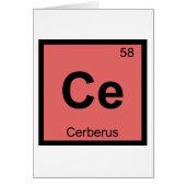 Ce - Cerberus Greek Chemistry Periodic Table (Front)