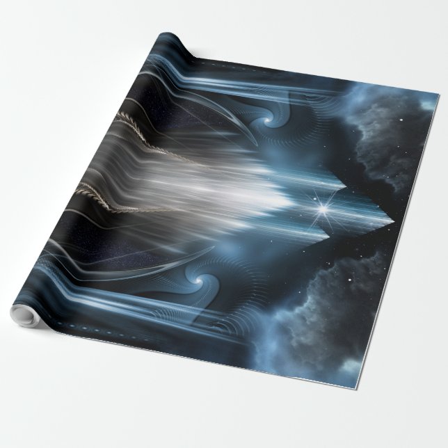 ce Vision Of The Imperial View Wrapping Paper (Unrolled)