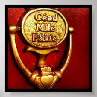 Cead Mile Failte Poster
