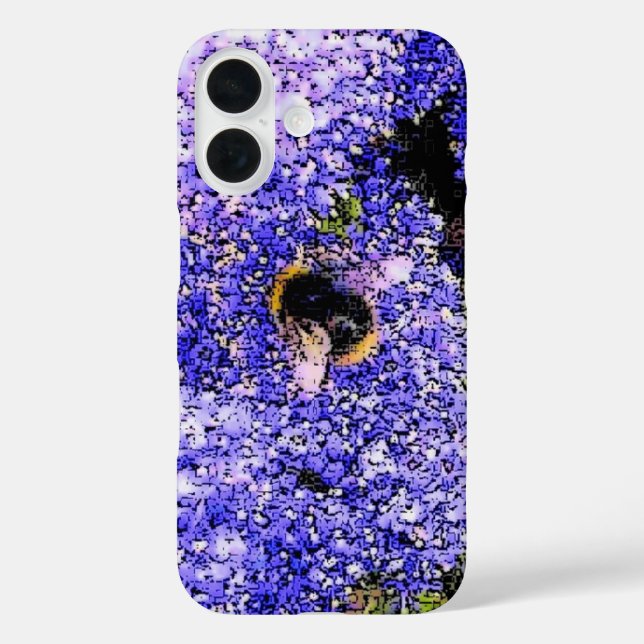 Ceanothus Flower Bee Case-Mate iPhone Case (Back)