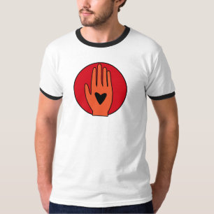 Ceasefire now hand Palestine graphic design T-Shirt