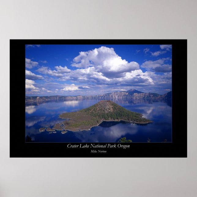 Ceater Lake National Park Oregon Poster (Front)
