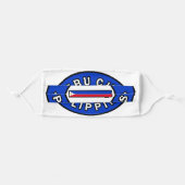 Cebu City Philippines Adult Cloth Face Mask (Front, Folded)