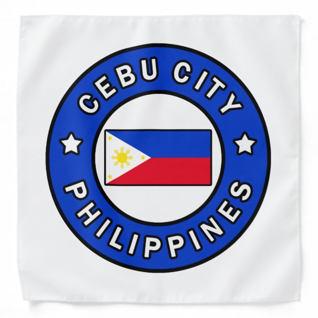 Cebu City Philippines Bandana (Front)