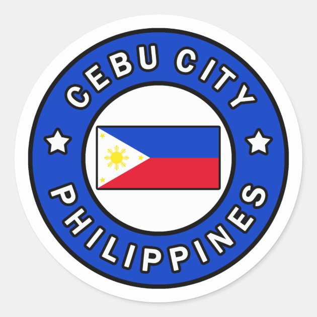 Cebu City Philippines Classic Round Sticker | Zazzle